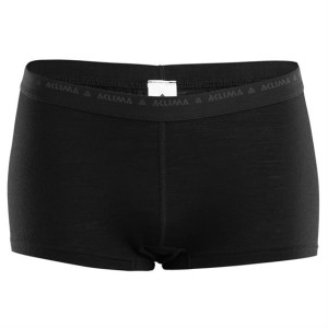 Aclima LightWool Hipsters Womens, Black XL