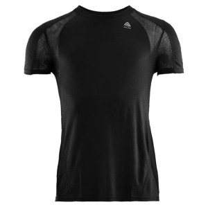 Aclima LightWool Sports T-Shirt Mens, Jet Black XXL