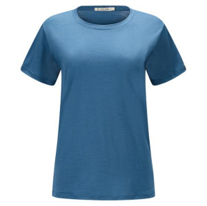 Aclima LightWool Classic Tee Womens, Blue Fusion M