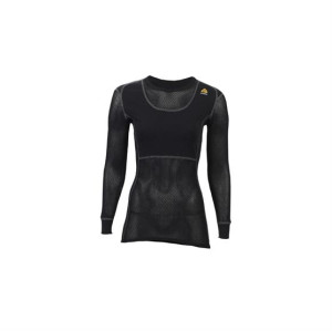 Aclima Woolnet Crew Neck Womens, Jet Black 39,5