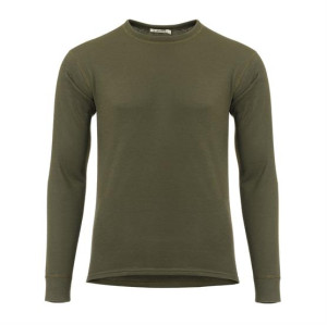 Aclima WoolTerry Crewneck Man, Olive Night S
