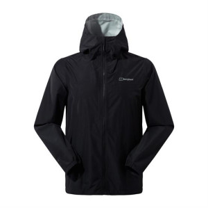 Berghaus Mens Deluge Pro 3.0 Jacket, Black / Black L