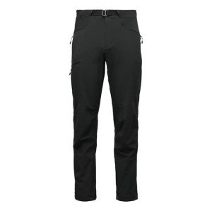 Black Diamond Mens Alpine Pants, Black 125 cm