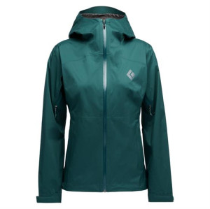 Black Diamond Womens Fineline Stretch Shell, Deep Woods 5000 XH