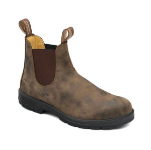 Blundstone Chelsea Boot Classic #585 Womens, Rustic Brown 39