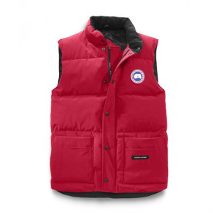 Canada Goose Mens Freestyle Crew Vest, Red M