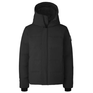 Canada Goose Mens MacMillan Parka - Black Label, Black S