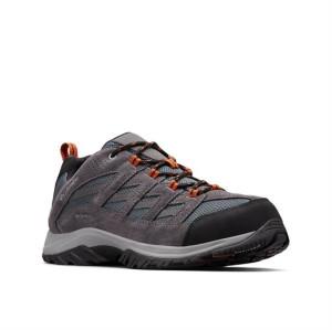 Columbia Sportswear Columbia Crestwood Waterproof Mens, Graphite / Dark Adobe 39