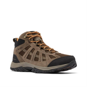 Columbia Sportswear Columbia Redmond III Mid Waterproof Mens, Cordovan / Elk 42