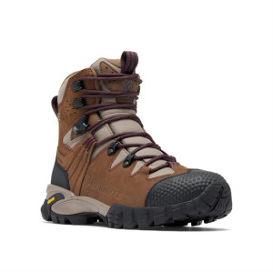 Columbia Sportswear Columbia GeoTerra Outdry LTR Womens, Dark Brown / Moonvista 44