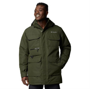 Columbia Sportswear Columbia Landroamer II Parka Mens, Greenscape Str. 12