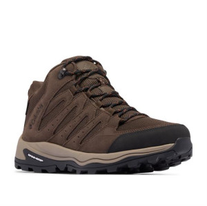 Columbia Sportswear Columbia Redmond IV Mid Waterproof Mens, Cordovan / Tangy Orange 41,5