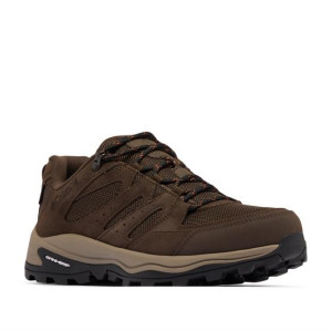 Columbia Sportswear Columbia Redmond IV Low Waterproof Mens, Cordovan / Tangy Orange Str. 10
