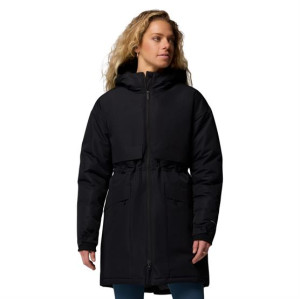 Columbia Sportswear Columbia Juniper Ridge III Down Parka Womens, Black XXL