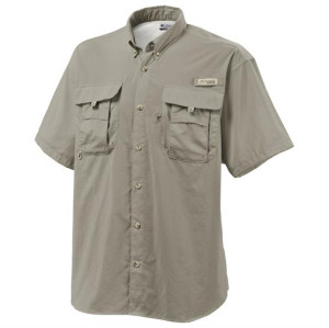Columbia Sportswear Columbia Bahama II S/S Shirt Mens, Fossil S
