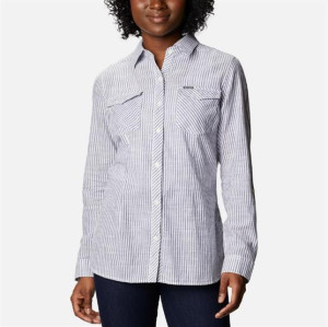 Columbia Sportswear Columbia Camp Henry II L/S Shirt Womens, Nocturnal