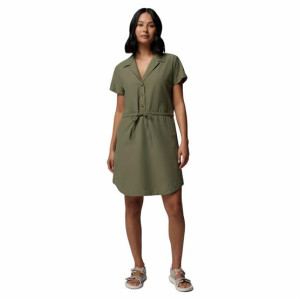 Columbia Sportswear Columbia Cedar Crest Dress Womens, Stone Green XXL
