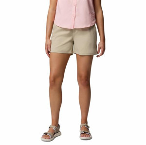 Columbia Sportswear Columbia Womens Cedar Crest Short, Ancient Fossil Str. 14