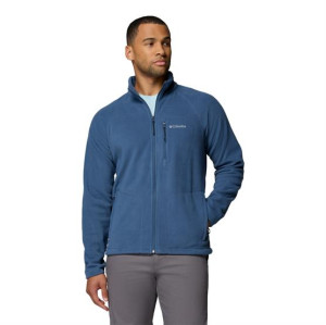 Columbia Sportswear Columbia Fast Trek II Full Zip Fleece Mens, Dark Mountain M