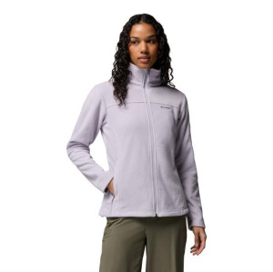 Columbia Sportswear Columbia Fast Trek II Jacket Womens, Lavender Pearl L