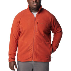 Columbia Sportswear Columbia Fast Trek II Full Zip Fleece Mens, Warp Red XXL