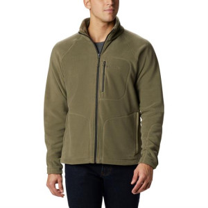 Columbia Sportswear Columbia Fast Trek II Full Zip Fleece Mens, Stone Green XL