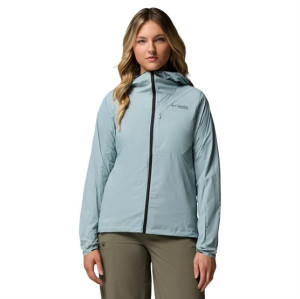 Columbia Sportswear Columbia Khyex Pro Wind Jacket Womens, Crushed Blue 41