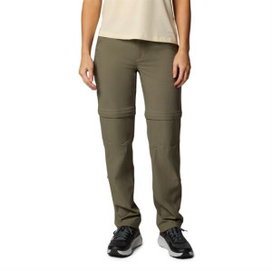 Columbia Sportswear Columbia Womens Leslie Falls Convertible Pant, Stone Green XL