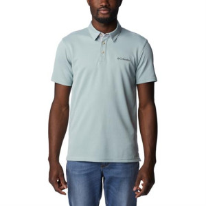 Columbia Sportswear Columbia Nelson Point Polo Mens, Niagara S