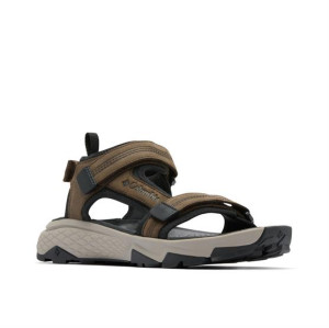Columbia Sportswear Columbia Peakfreak Rush Sandal Leather Mens, Cordovan / Pebble 40
