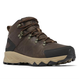 Columbia Sportswear Columbia Peakfreak II Mid Outdry Leather Womens, Cordovan / Black 46