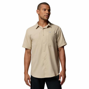 Columbia Sportswear Columbia Silver Ridge Utility II SS Mens, Ancient Fossil M