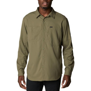 Columbia Sportswear Columbia Silver Ridge Utility Lite L/S Mens, Stone Green S