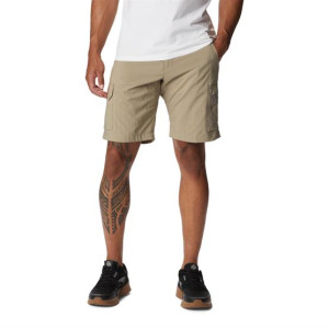 Columbia Sportswear Columbia Silver Ridge Utility Cargo Short Mens, Tusk Str. 34