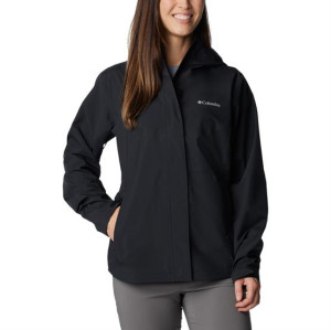Columbia Sportswear Columbia Wahkeena Falls 3L Shell Womens, Black M