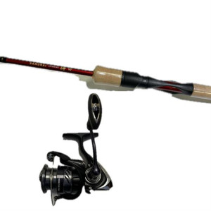 Fiskesæt - Daiwa Samurai V2 og Daiwa Ninja BS med fletline, 10 fod - 7-32 g Str. 8
