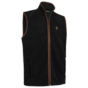 Deerhunter Mens Cumbria Fleece Waistcoat, Anthracite Grey XXL