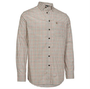 Deerhunter Mens Gavin Shirt, Orange Check XL
