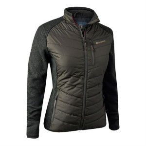 Deerhunter Lady Caroline Padded Jacket with knit, Timber S