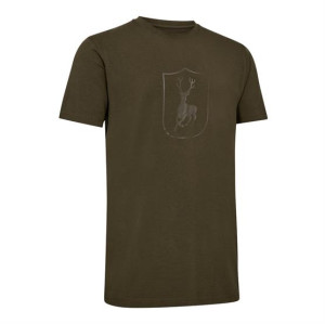 Deerhunter Mens Bamboo T-Shirt, Deep Green 45 / 46