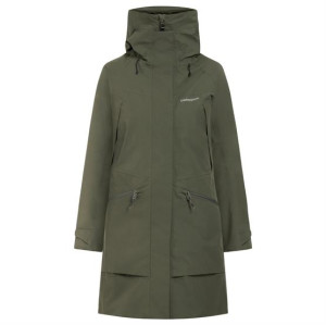 Didriksons Ilma Womens Parka, Deep Green