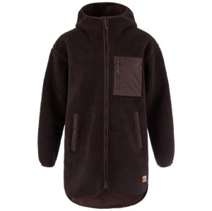 Fjällräven Vardag Pile Fleece Long Womens, Black Oak M