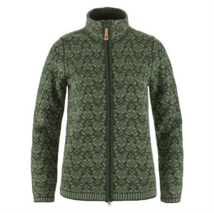 Fjällräven Snow Cardigan Womens, Deep Forest M