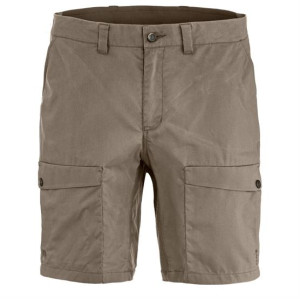 Fjällräven Abisko Hybrid Trail Shorts Mens, Suede Brown L