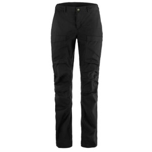 Fjällräven Abisko Hybrid Trail Trousers Womens, Black Str. 46