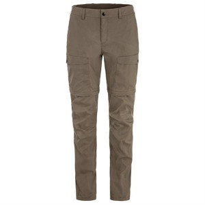 Fjällräven Abisko Hybrid Trail Trousers Zip-off Womens, Suede Brown M