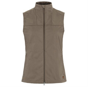 Fjällräven Abisko Vest Womens, Suede Brown S