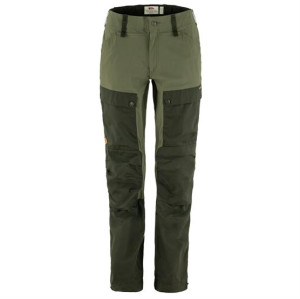 Fjällräven Keb Trousers Curved Womens, Deep Forest / Laurel Green Str. 40
