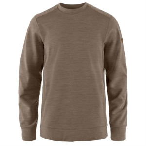 Fjällräven Keb Fleece Crew Neck Mens, Suede Brown Str. 50