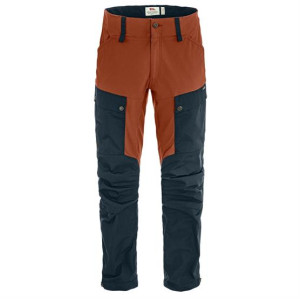 Fjällräven Keb Trousers Mens, Dark Navy / Autumn Leaf Str. 46
